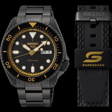 Seiko 5 Limited Edition Supercars Watch 2022 SRPJ01K1
