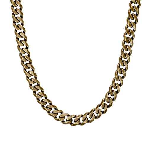 Stainless Steel 8mm Cuban Link Chain With - Main Image