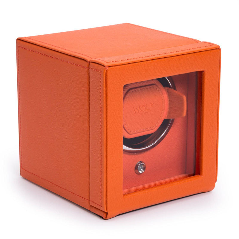 Wolf Cub Watch Winder with Orange Cover 635.00