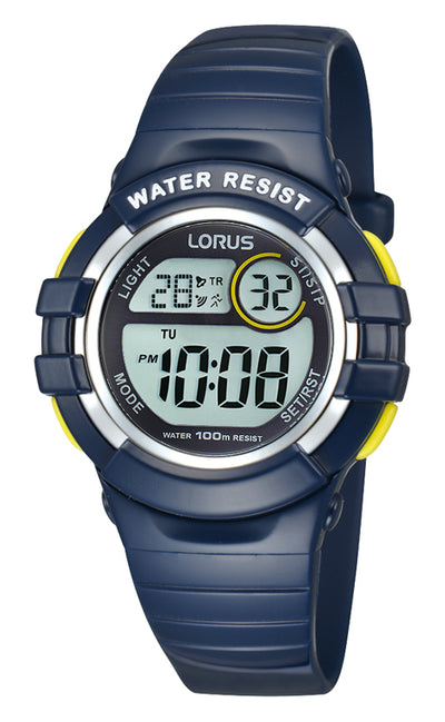Lorus Youth Digital Blue Watch R2381HX-9