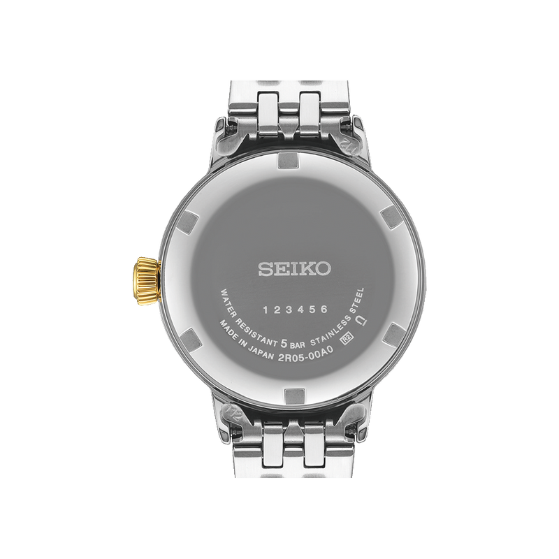 Seiko Ladies Presage Diamond Set Automatic Watch SRE010J