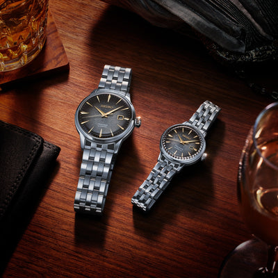 Seiko Presage Cocktail Time: Limited Edition Matching Pair SRPK93J1 and SRE015J1