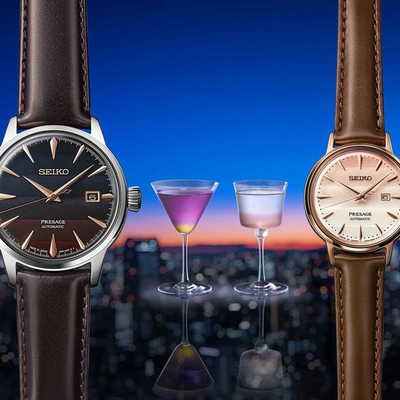 New Seiko "Star Bar" Limited Edition Cocktail Time. SRPK75J & SRE014J
