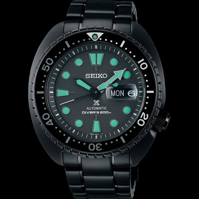 New Seiko "Black series Night Vision" SRPK43K