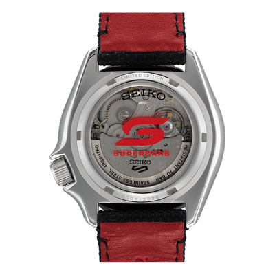 2025 SEIKO 5 SRPL54K SUPERCARS Collaboration Limited Edition Watch