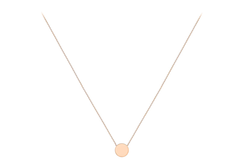 Rose Gold Pendant Necklace
