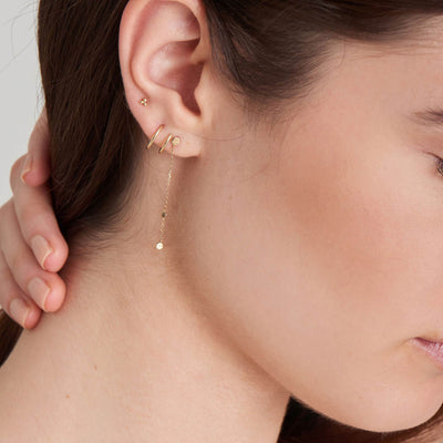 Ania Haie 14kt Gold Twist Earrings