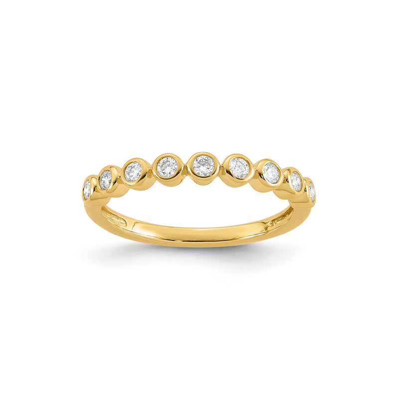 0.25ct Lab Grown Diamond Ring in 9K Yellow Gold