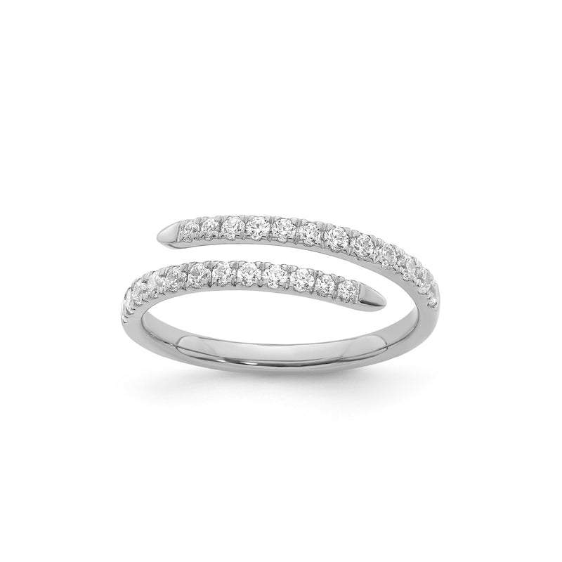0.40ct Lab Grown Diamond Ring in 9K White Gold