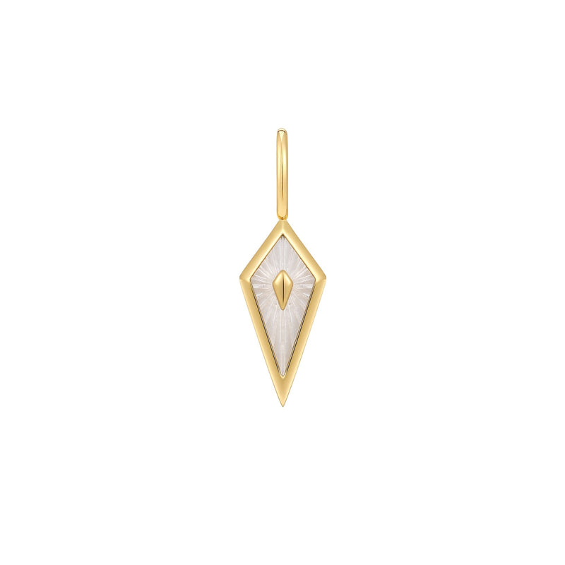 Ania Haie Gold Mother of Pearl Kite Charm
