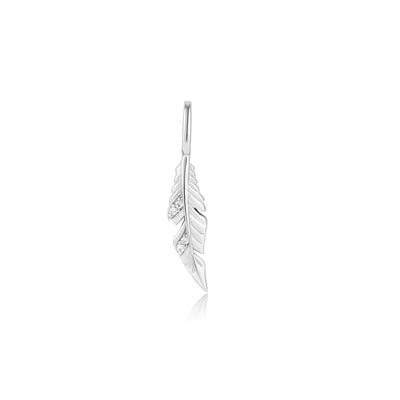 Ania Haie Silver Feather Charm