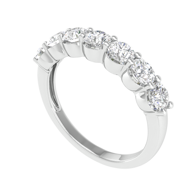 Diamond Fashion Ring with 1.00ct Diamonds in 18K White Gold