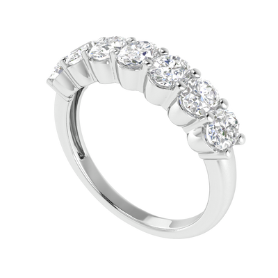 Diamond Fashion Ring with 1.26ct Diamonds in 18K White Gold