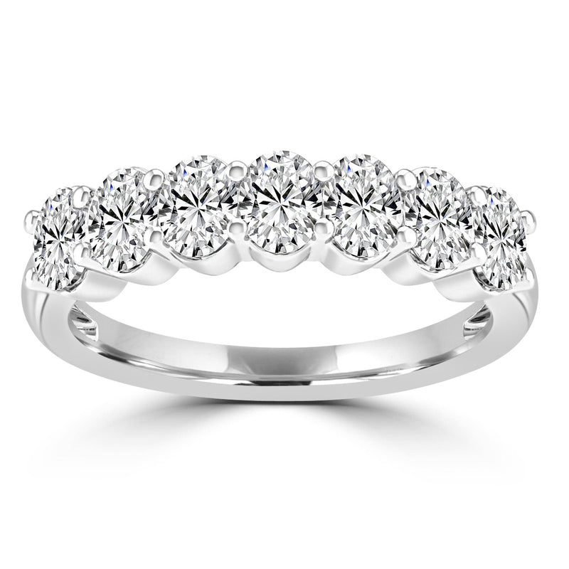 Diamond Fashion Ring with 1.26ct Diamonds in 18K White Gold
