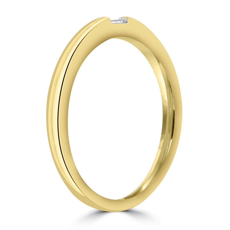 0.02ct HI I1 Diamond Ring in 9K Yellow Gold