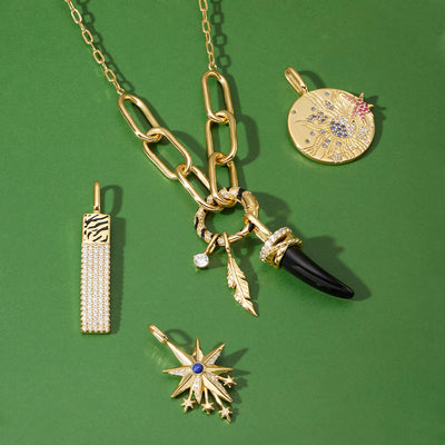 Ania Haie Gold Shooting Star Charm