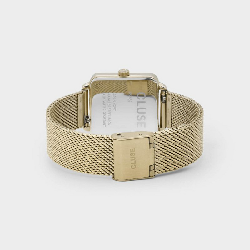 CLUSE La Tetragone Gold Mesh/White CW0101207002
