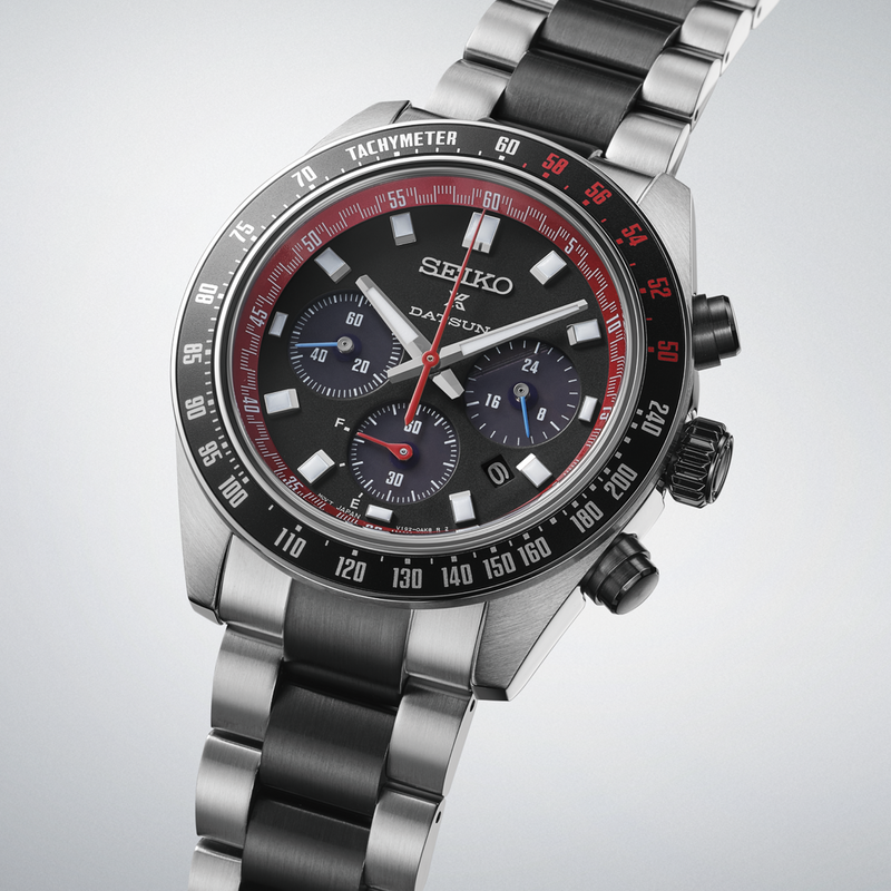 "Datsun" Speedtimer Chronograph Limited Edition Solar Seiko SSC957P