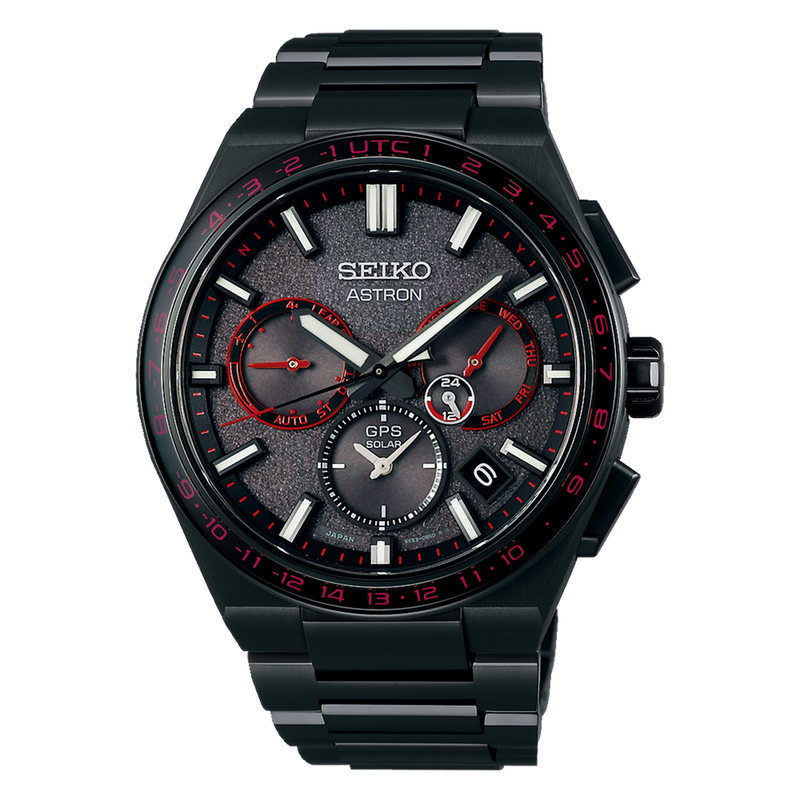Limited Edition 2023 Seiko Astron 5X Series SSH137J1 "Powerful Red" Titanium
