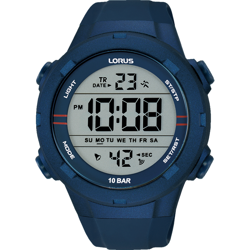 Lorus Digital Watch Blue R2303QX-9