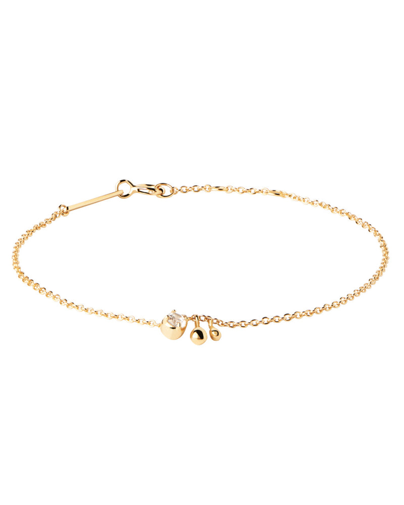 PDPAOLA Water Bracelet set w CZ & 18k Gold Plating PU01-587-U