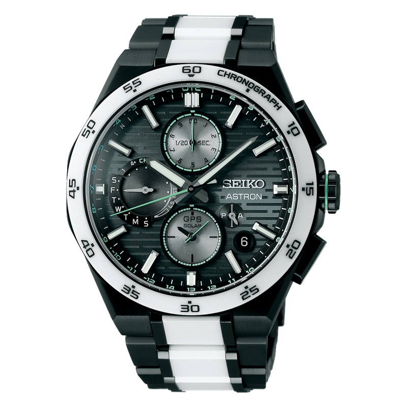 Seiko Astron Limited Edition SSH185J1 Two Tone Black & White