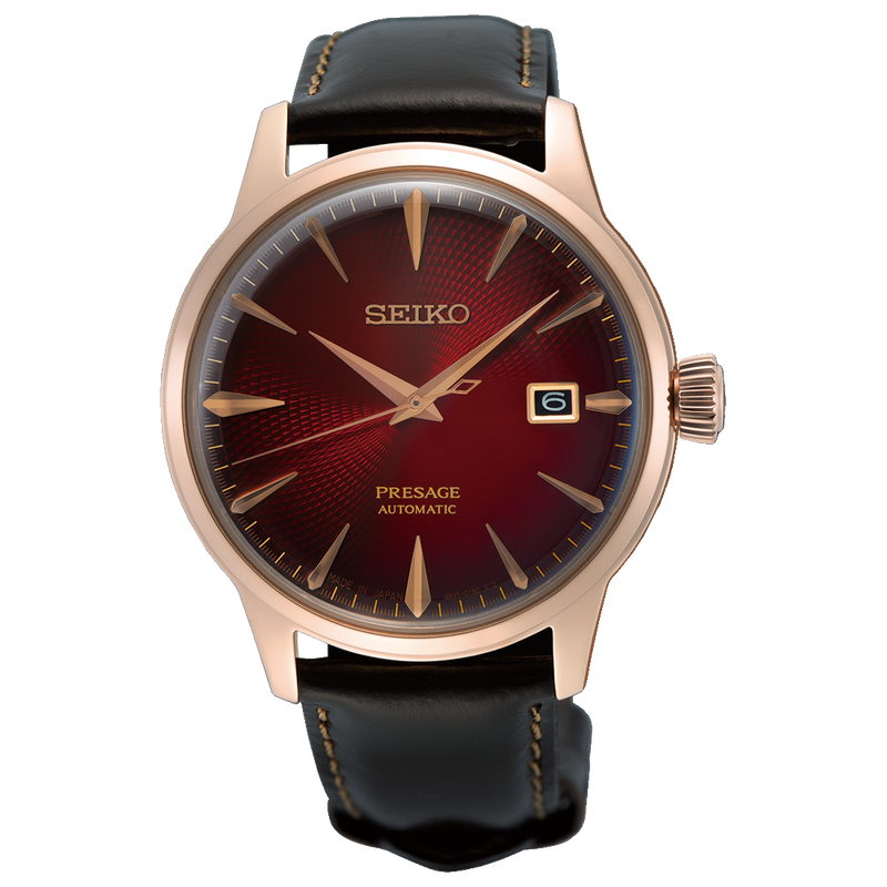 Seiko Presage Cocktail Time Limited Edition "The Conti" Red Dial SRPL96J