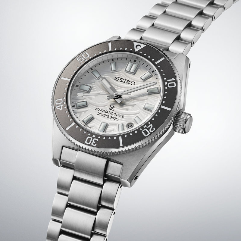 SEIKO Prospex 300M Divers White Textured Dial SPB511J1 Limited Edition