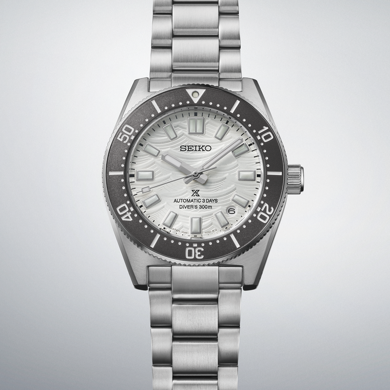 SEIKO Prospex 300M Divers White Textured Dial SPB511J1 Limited Edition