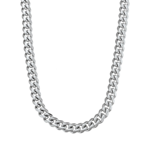 Stainless Steel 8mm Cuban Link Chain  55CM