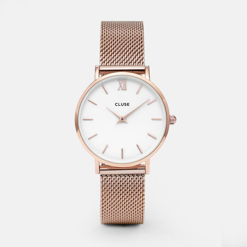 cluse-watch-minuit-mesh-rose-gold-white-cl30013