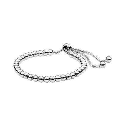 Sterling Silver 19cm Ball and Chain Bracelet – Shiels Jewellers