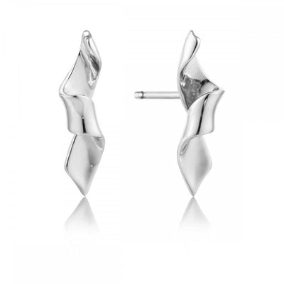 Ania Haie Helix Stud Earrings Silver E012-01H