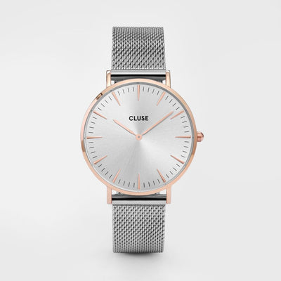 cluse-watch-mesh-rose-gold-silver-cl18116-la-boheme