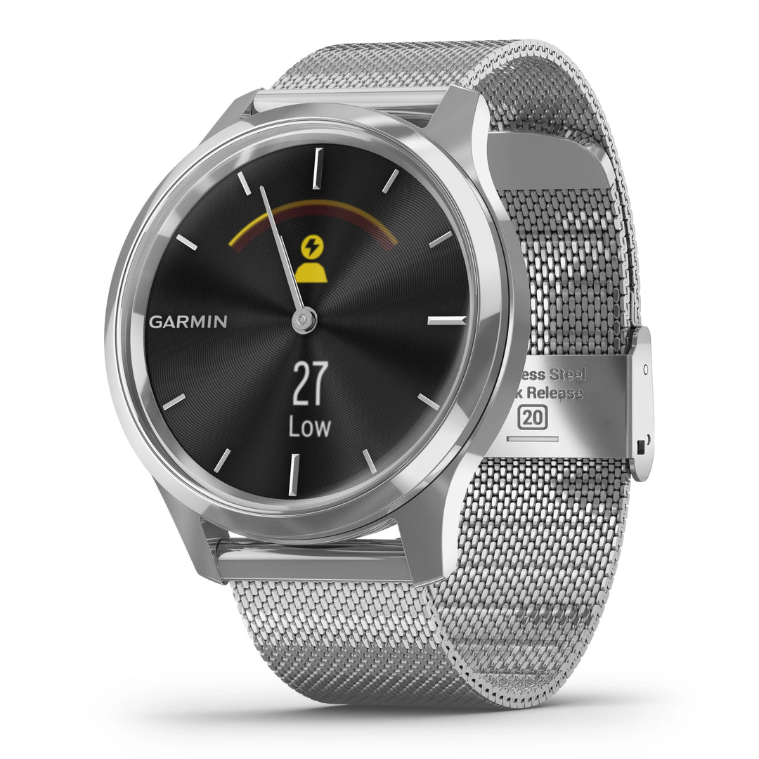 時計 GARMIN Vivomove Luxe Sliver Milanese garmin_vivomove_luxe_010-02241