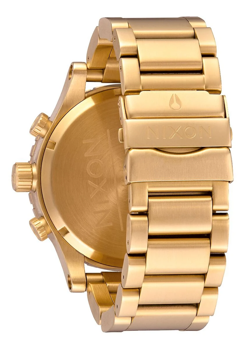 NIXON 51-30 Chrono All Gold / Gold Face Gents Watch A083-502-00