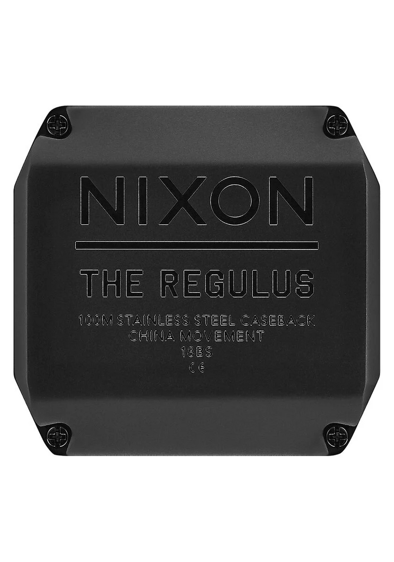 NIXON Regulus Digital All Black Resin Watch A1180-001-00