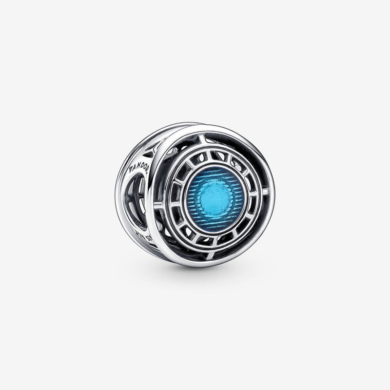 PANDORA 790788C01 Iron Man Arc Reactor Silver Charm Marvel The Avengers