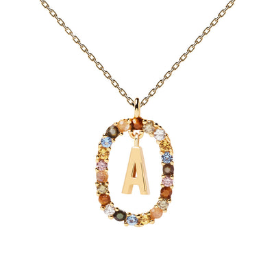 PDPAOLA Letter A Necklace CO01-260-U