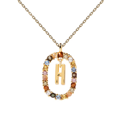 PDPAOLA Letter H Necklace CO01-267-U