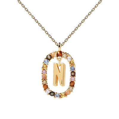 PDPAOLA Letter N Necklace CO01-273-U