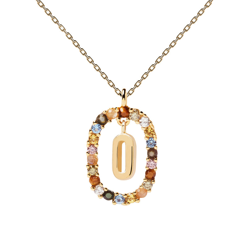 PDPAOLA Letter O Necklace CO01-274-U