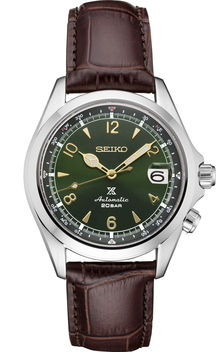 Seiko Prospex "Alpinist" Automatic Watch with Rotating Compass Dial SPB121J