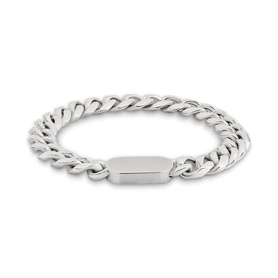 Stainless Steel 10mm Cuban Link Bracelet SSB272-S