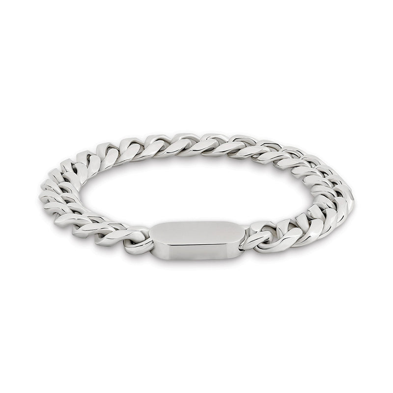 Stainless Steel 10mm Cuban Link Bracelet SSB272-S